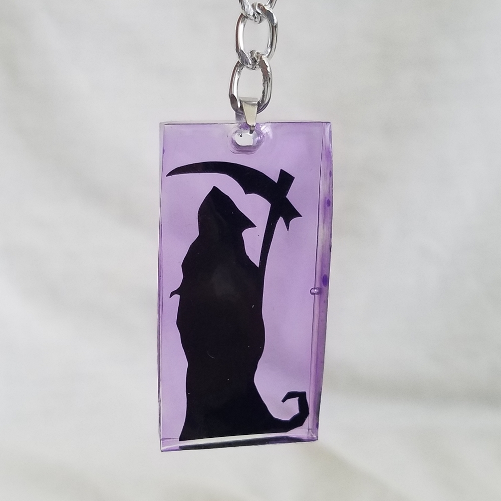 Grimm Reaper Keychain- Purple